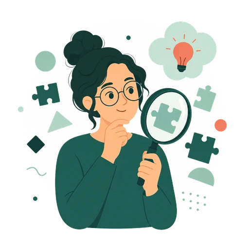 Illustration type INTP (Logician)